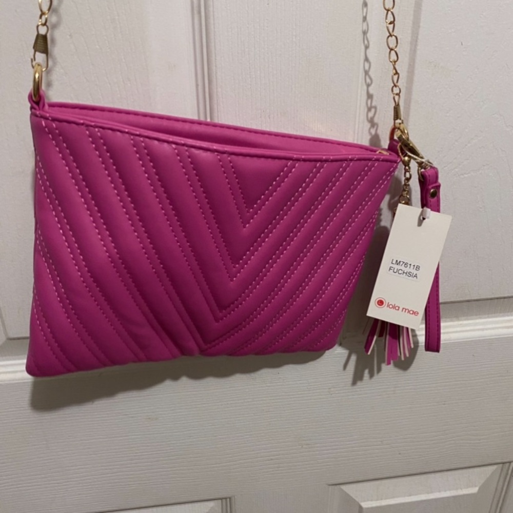 Lola mae wristlet/crossbody quilted bag - Picture 4 of 4